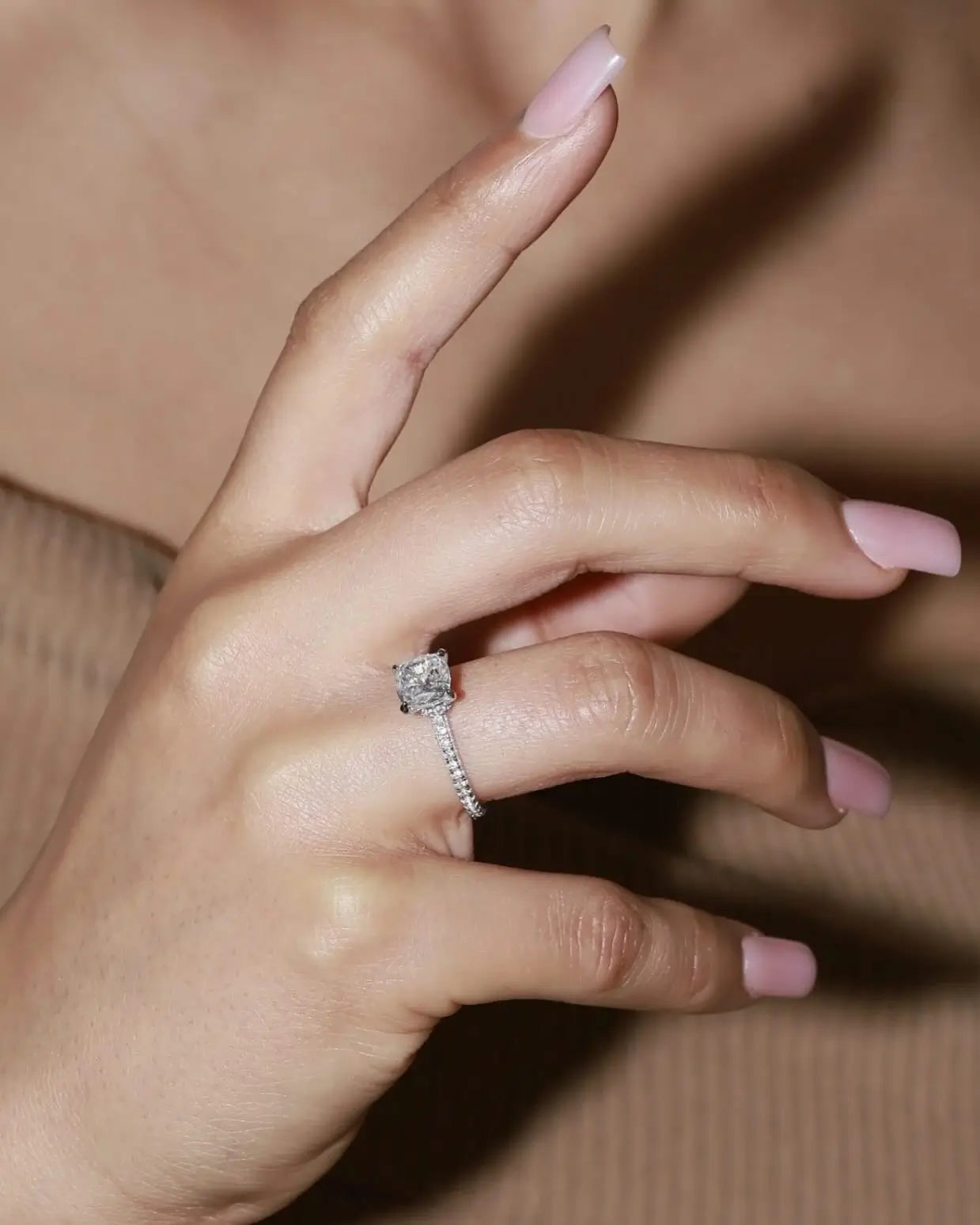 Radiant Grace Ring - DiamSilver