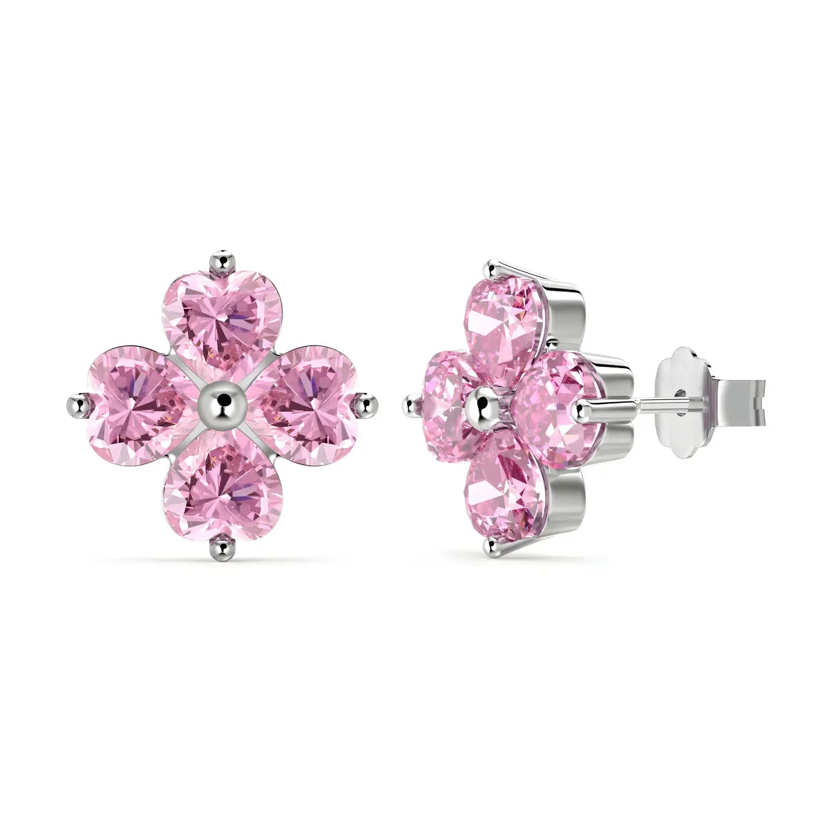 Luminous Grace Ohrstecker - DiamSilver