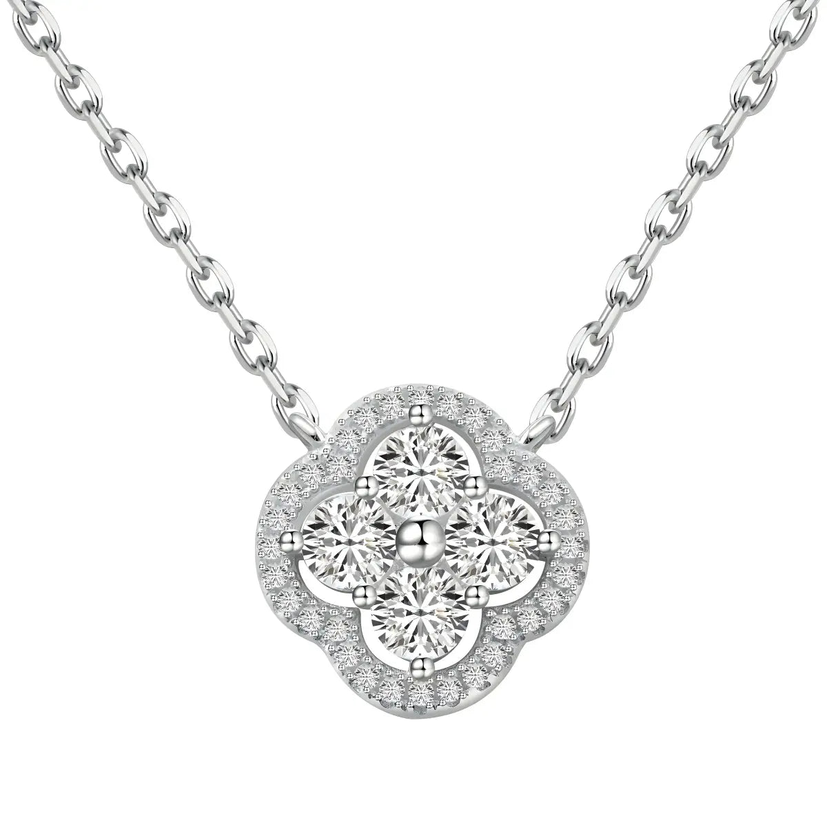 Aurora Blossom Kette - DiamSilver