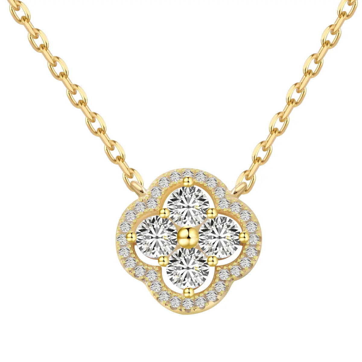 Aurora Blossom Kette - DiamSilver