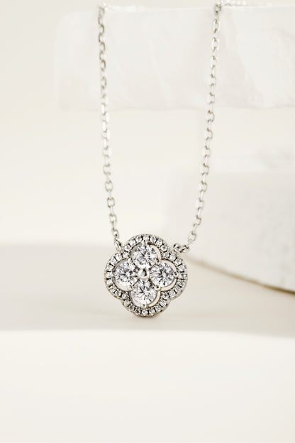 Aurora Blossom Kette - DiamSilver