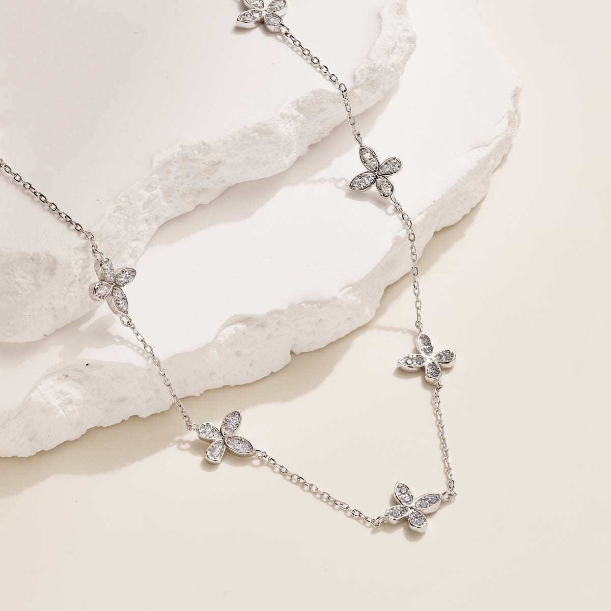 Luna Bellezza Kette - DiamSilver