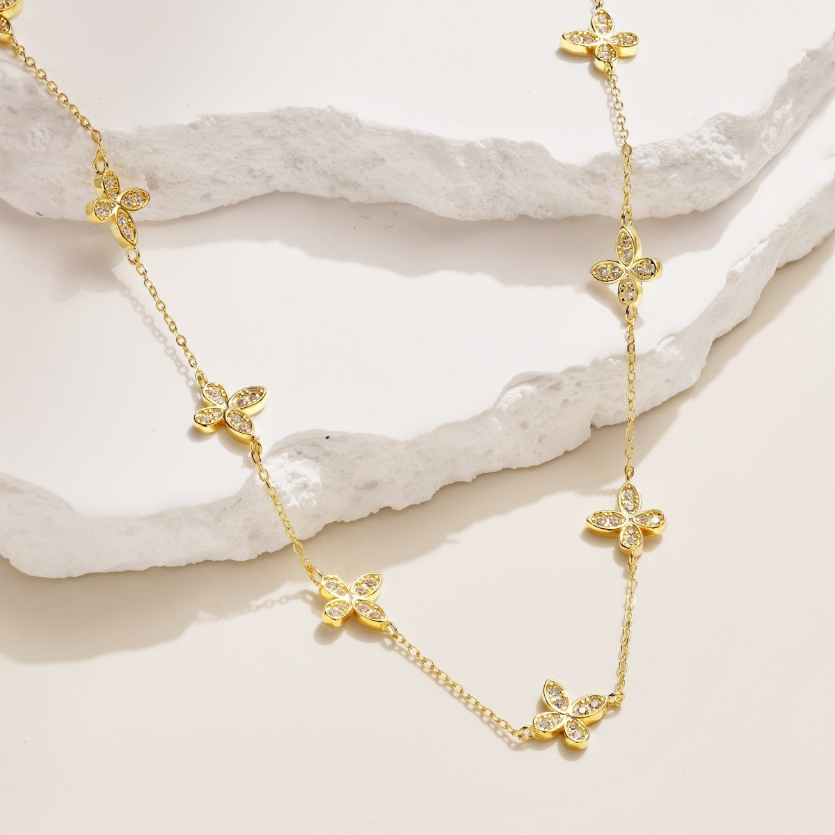 Luna Bellezza Kette - DiamSilver