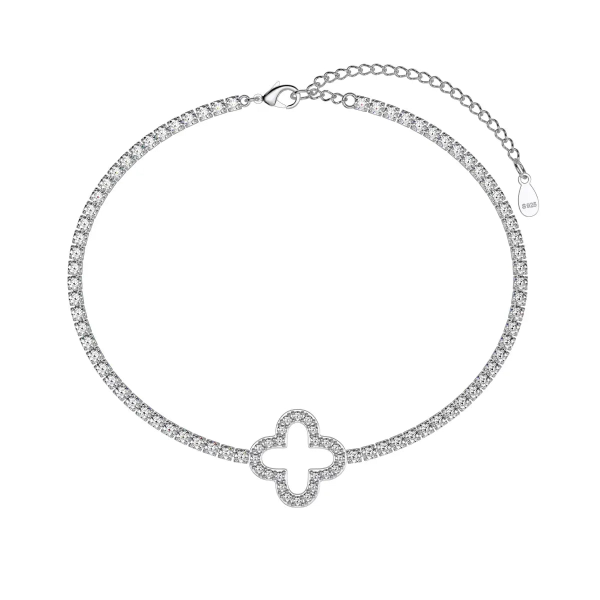 Glimmer Leaf Armband - DiamSilver
