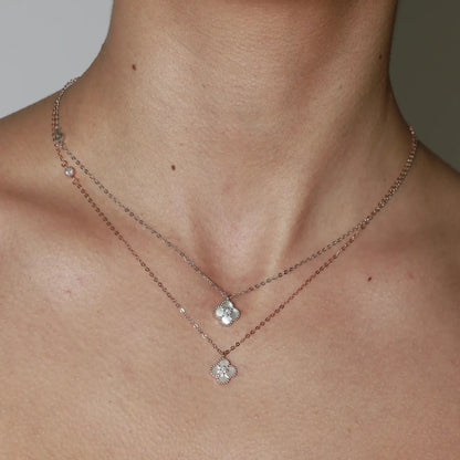 Blossom Grace Kette - DiamSilver