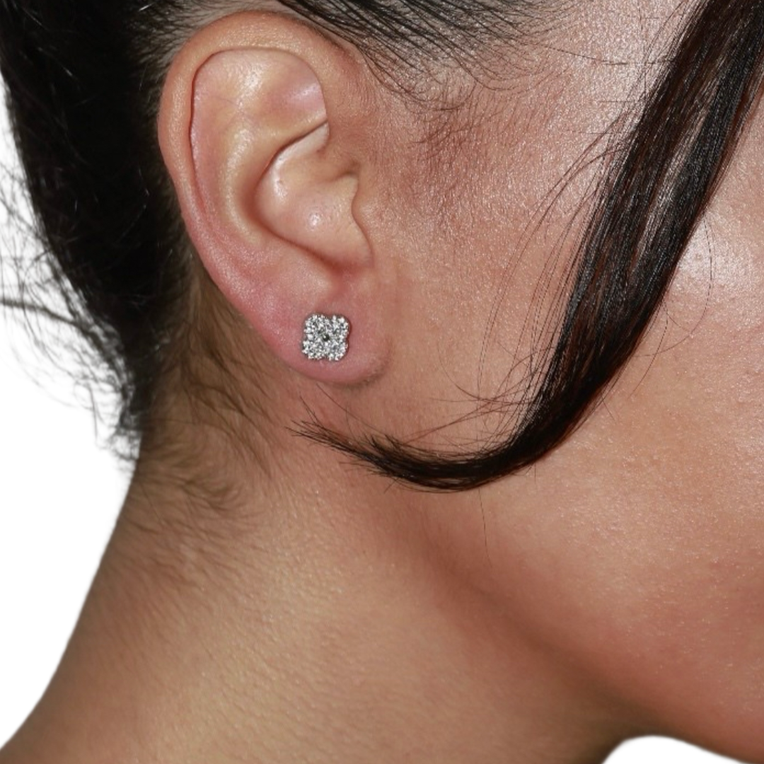 Eternal Boom Ohrstecker - DiamSilver